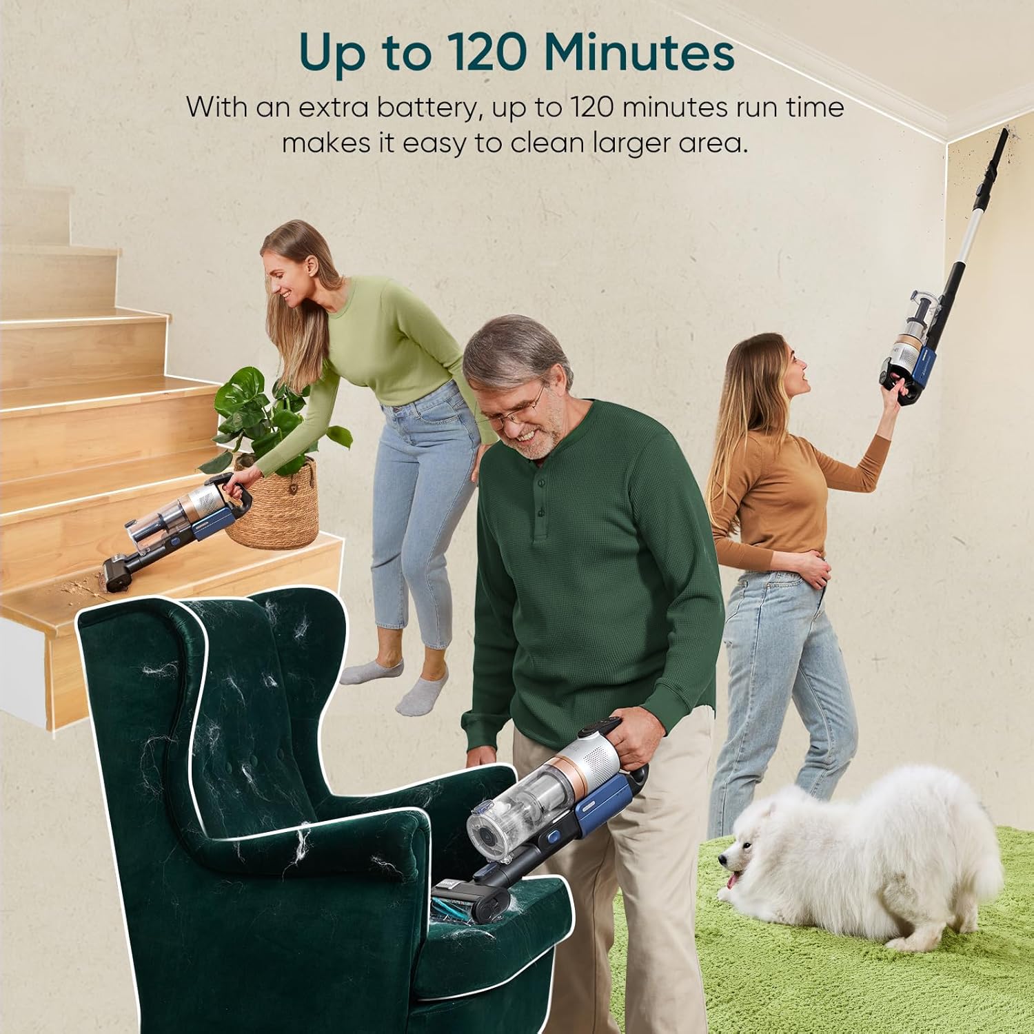 Levoit LVAC-300 Cordless Vacuum Replacement Battery - Image 3