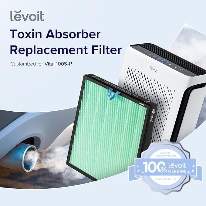 Levoit Vital 100S-P Toxin Absorber Carbon Replacement Filter - Image 2
