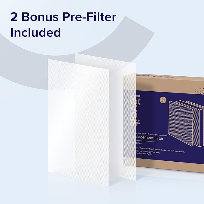 Levoit Vital 200S-P Smoke Remover Carbon Replacement Filter - Image 7